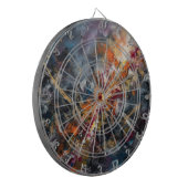 Abstract Dartbord (Voorkant Links)