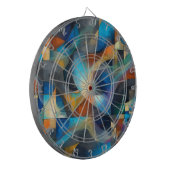 Abstract Dartbord (Voorkant Links)
