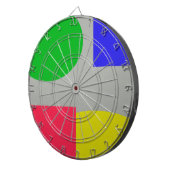 Abstract Dartbord (Voorkant Rechts)