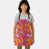 Abstract decoratief annament Apron Schort (Insitu)