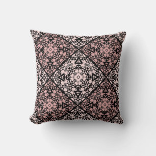 Abstract decoratief decor bruin beige b kussen