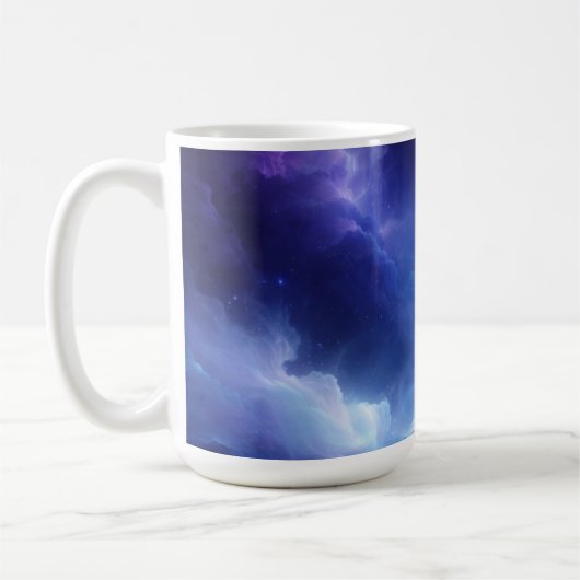 Abstract Deep Space Coffee Mug Koffiemok (Links)