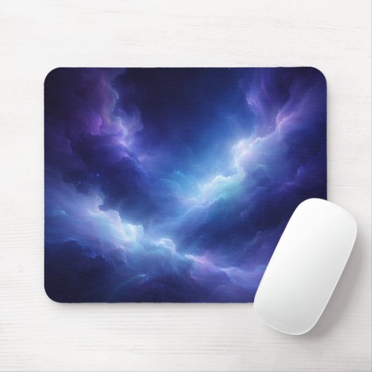 Abstract Deep Space Mouse Pad Muismat (Met muis)