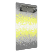 Abstract Demigender Pride-vlag Mini Klembord (Schuin)