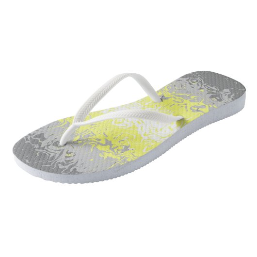 Abstract Demigender Pride-vlag    Teenslippers (Schuin)