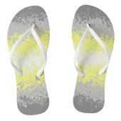 Abstract Demigender Pride-vlag    Teenslippers (Voetbed)