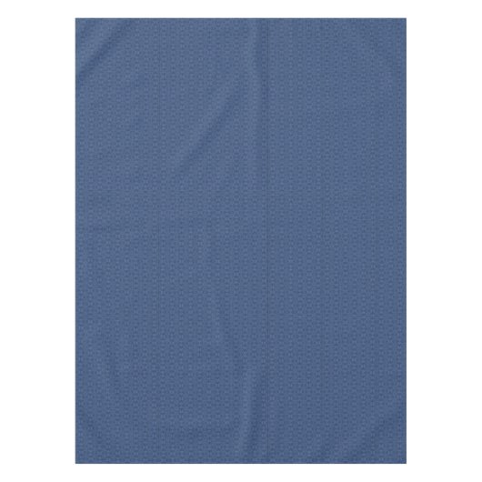 Abstract denim patterated tafelkleed (Voorkant)