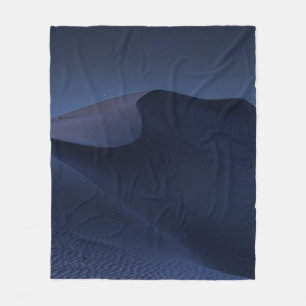 ABSTRACT DESERT BIJ NACHT FLEECE DEKEN