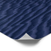 ABSTRACT DESERT BIJ NACHT POSTER (Hoek)