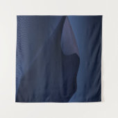 ABSTRACT DESERT BIJ NACHT WANDKLEED (Voorkant (horizontaal))