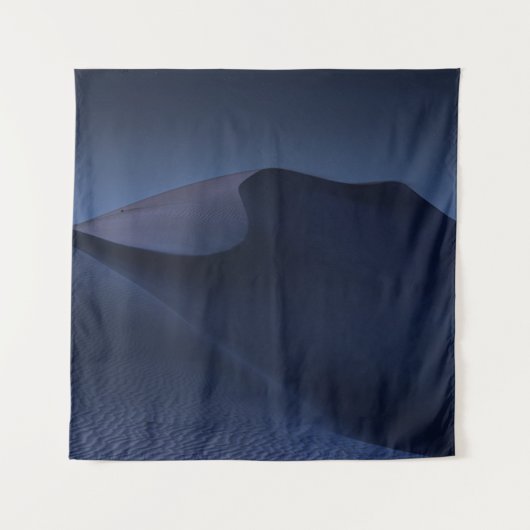 ABSTRACT DESERT BIJ NACHT WANDKLEED (Voorkant)