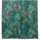 Abstract Design Douchegordijn (Voorkant)