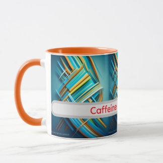abstract design funny mug for girlfriend mok