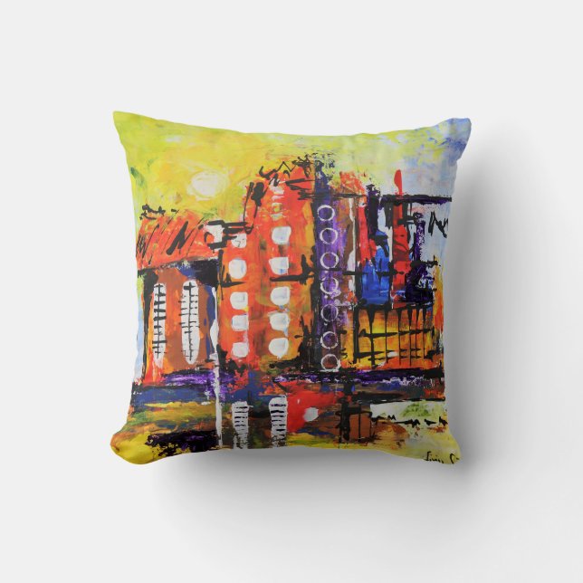 Abstract Design Kussen (Voorkant)