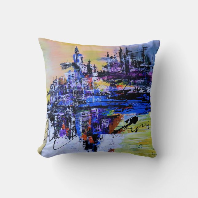 Abstract Design Kussen (Voorkant)