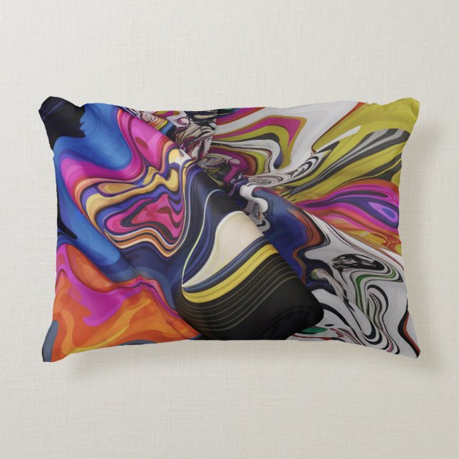 Abstract design kussen (Voorkant)