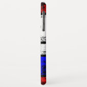 Abstract design Mondriaan geïnspireerd door kattep Case-Mate iPhone Case (Achterkant/links)