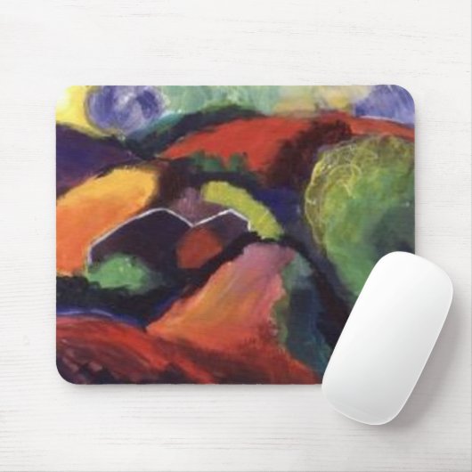 Abstract design-mousepad muismat (Met muis)