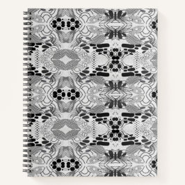 Abstract design themed notebook for writing notitieboek