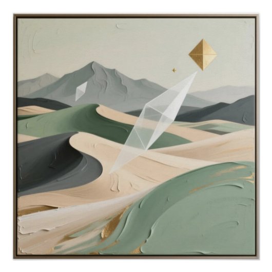 Abstract Design Wall Art Perfect Poster (Voorkant)