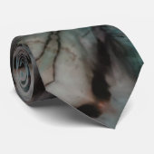 Abstract design woordy Viking Native American Mask Stropdas (Opgerold)