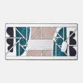 Abstract desktop mat (Keyboard & Muis)