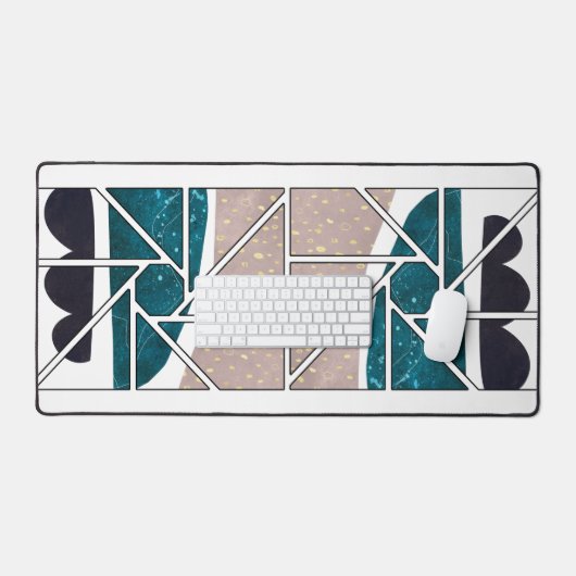 Abstract desktop mat (Keyboard & Muis)