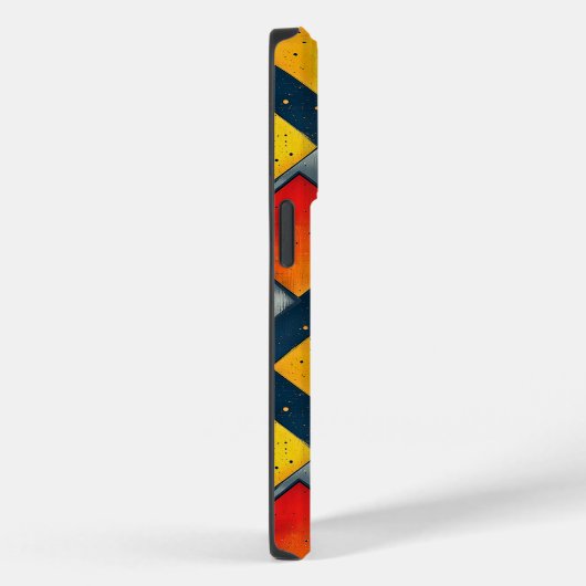 Abstract Diamond Pattern Design aanpasbaar Case-Mate iPhone Case (Achterkant / Rechts)