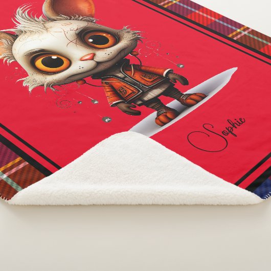 Abstract dier sherpa deken (3/4)