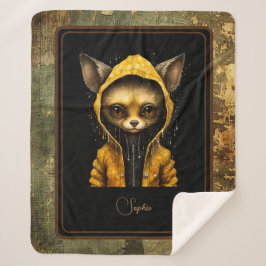 Abstract dier sherpa deken