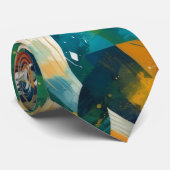 Abstract Dier Stropdas (Opgerold)