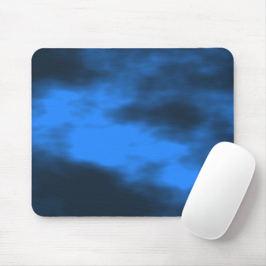 Abstract digitaal blauw muismat (Met muis)