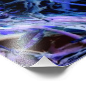 abstract digitaal gewijzigde 'In A Dream'-Rozen Foto Afdruk (Hoek)