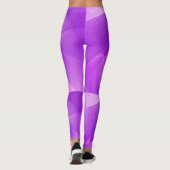 Abstract digitaal modern kunstpatroon leggings (Achterkant)