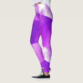 Abstract digitaal modern kunstpatroon leggings (Links)