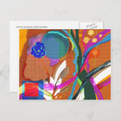 Abstract digitaal onderzoek Briefkaart 3 (Voorkant / Achterkant)