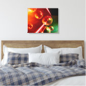 Abstract digitaal ontwerp canvas afdruk (Insitu (Slaapkamer))