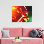 Abstract digitaal ontwerp canvas afdruk (Insitu (Woonkamer))