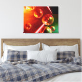 Abstract digitaal ontwerp canvas afdruk (Insitu (Slaapkamer))