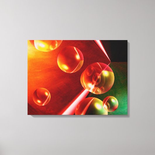 Abstract digitaal ontwerp canvas afdruk (Voorkant)