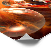 Abstract digitaal ontwerp poster (Hoek)