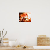 Abstract digitaal ontwerp poster (Keuken)