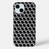 Abstract digitaal patroon 1190 - iPhone Case (Achterkant)