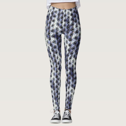 Abstract digitaal patroon 1191 - Leggings (Voorkant)