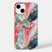 Abstract digitaal patroon 1198 - iPhone Case (Achterkant)