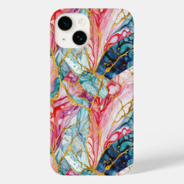 Abstract digitaal patroon 1198 - iPhone Case