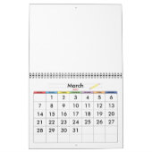 Abstract digitaal patroon 1199 - Kalender 2025 (Mar 2027)