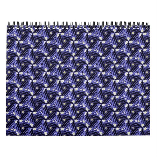 Abstract digitaal patroon 1199 - Kalender 2025 (Hoes)