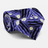 Abstract digitaal patroon 1199 - Mannen Stropdas (Opgerold)