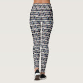 Abstract digitaal patroon 1206 - Leggings (Achterkant)